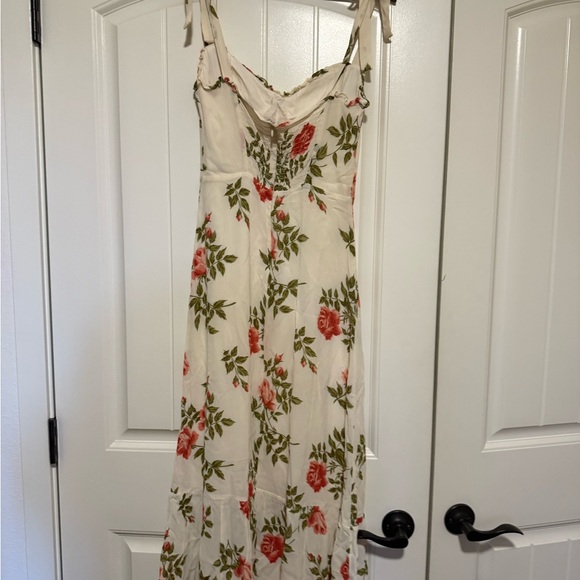 Reformation Nikita Jolie Cream Floral Dress - Picture 8 of 13